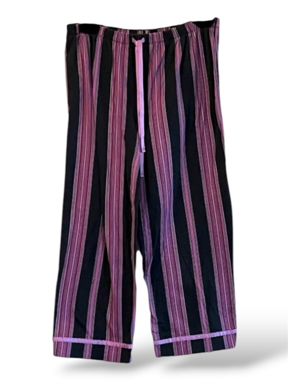 Clown Festival Striped Wide-Leg Loungewear Pants Cotton Circus PJ Bottoms